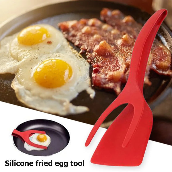 2-in-1 Grip & Flip Tongs